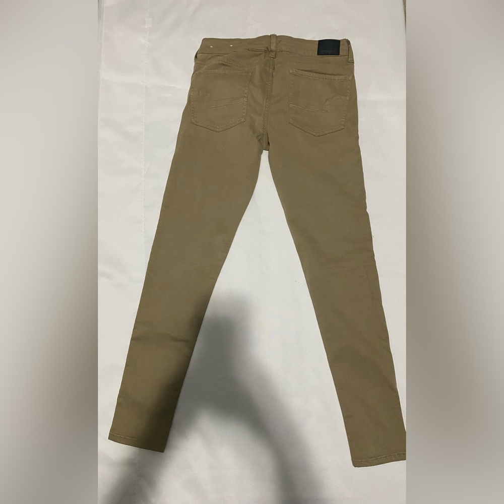American Eagle Outfitters Tan Skinny Jeans